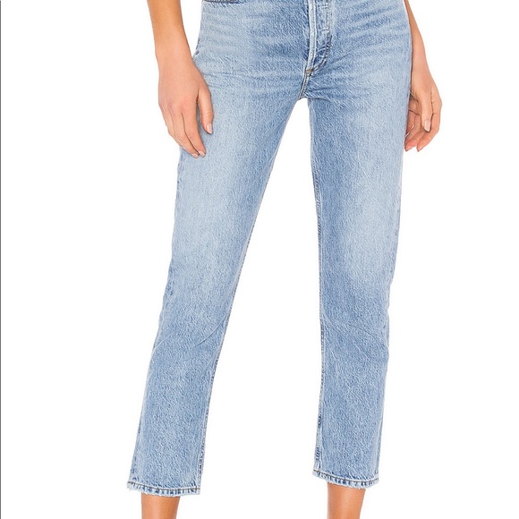 Agolde Riley Crop Jeans - Picture 4 of 8